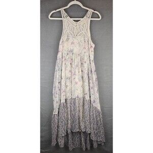 by anthropologie sheer floral embroidered mesh midi dress Anthropologie | Dresses | Anthropologie Sheer Floral Embroidered Mesh Midi Dress Worn For Only 4 Hours